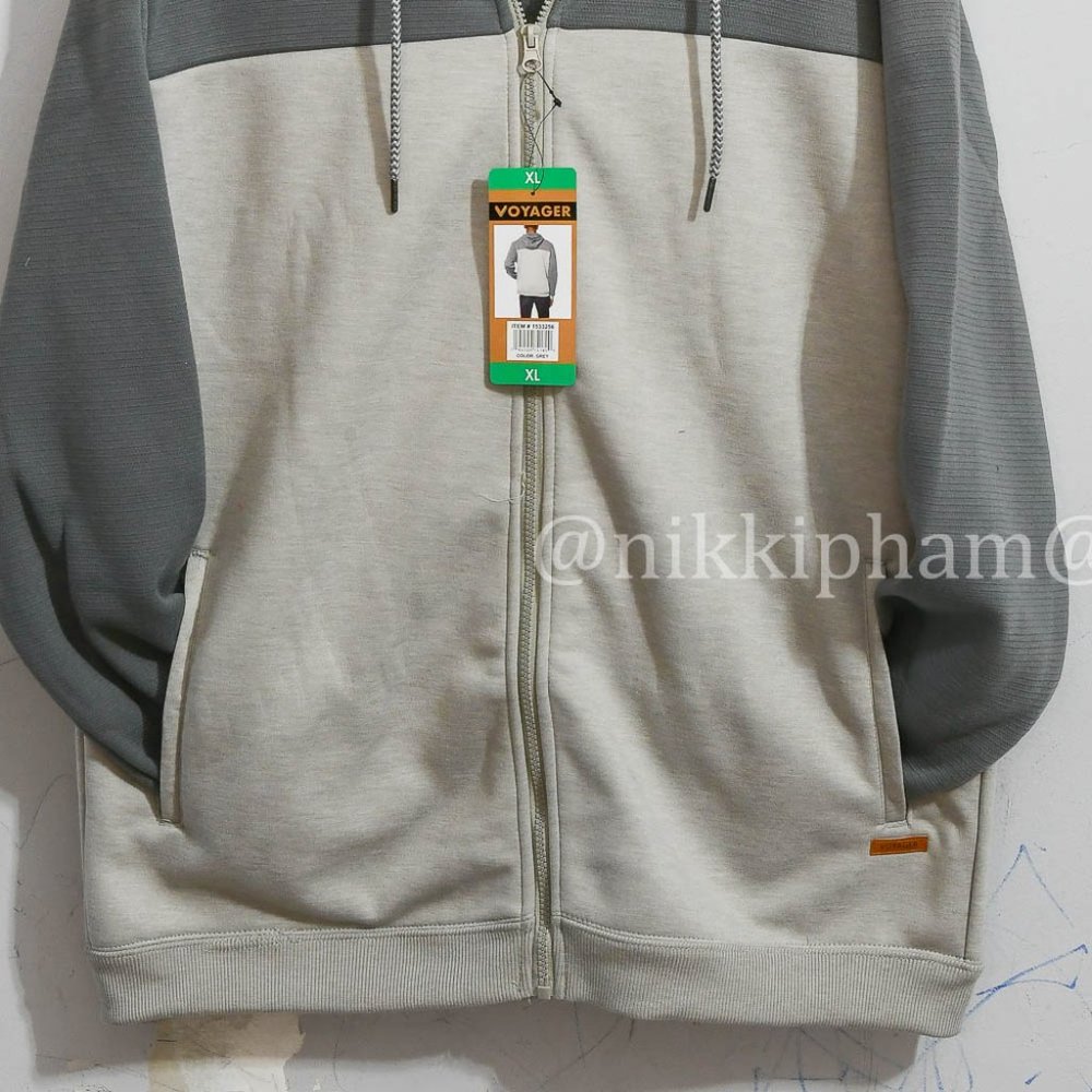 Voyager Men's Full Zip Hoodie heavy weight - Picture 6 of 11